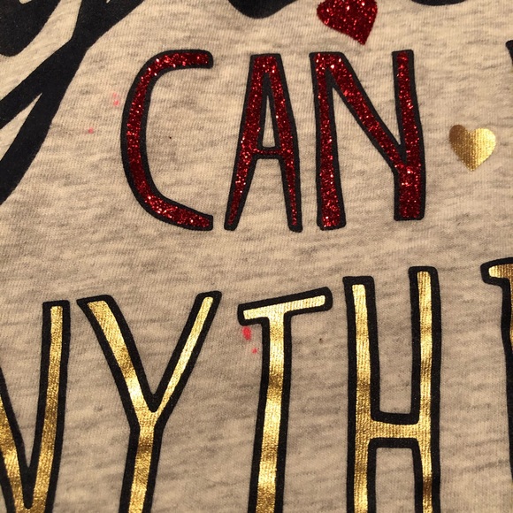 Justice Tank Top “Girls Can Be Anything” - Picture 2 of 4